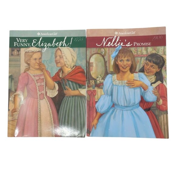 American Girl Very Funny Elizabeth Nellies Promise Paperback Book Lot Of 2 - Picture 1 of 6